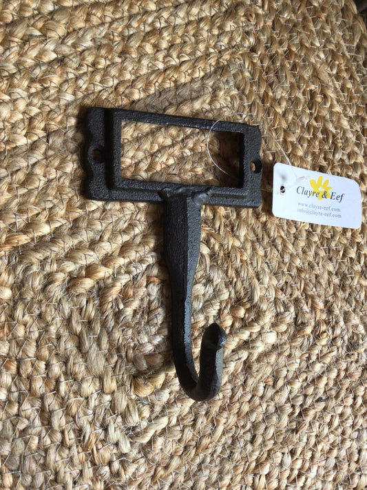 Haken mit Beschriftungsmöglichkeit