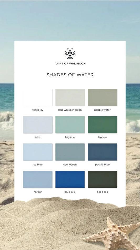 Farbkarten Set Paint of Walinoon