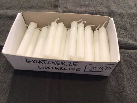 Ersatzkerze/Pyramidenkerze 65x10 mm