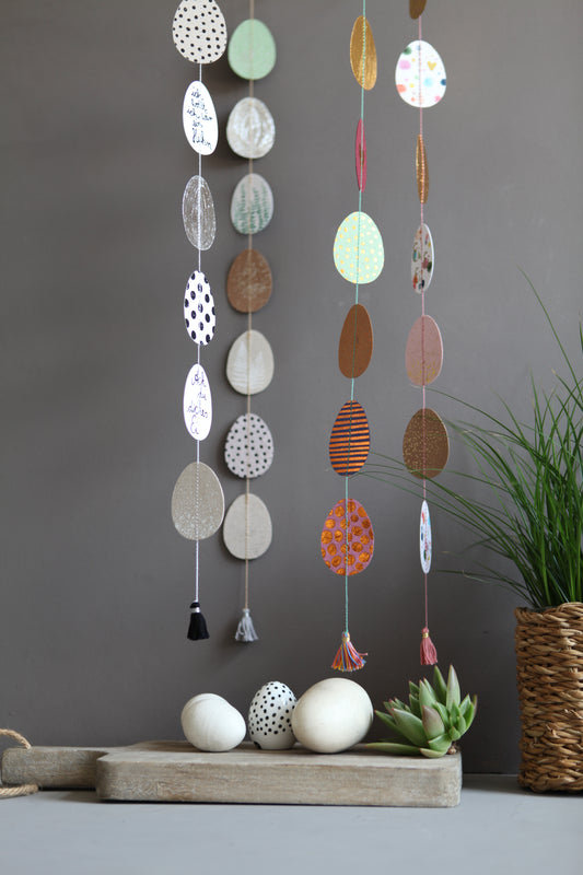 Eierkette Grün Orange