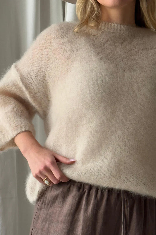 Pullover Liebeszauber Beige