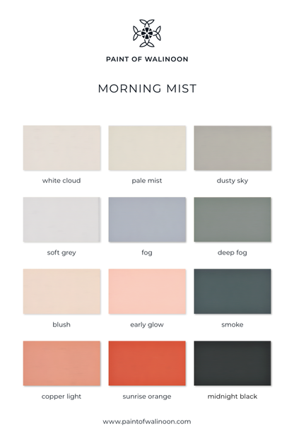 Farbkarten Set Paint of Walinoon