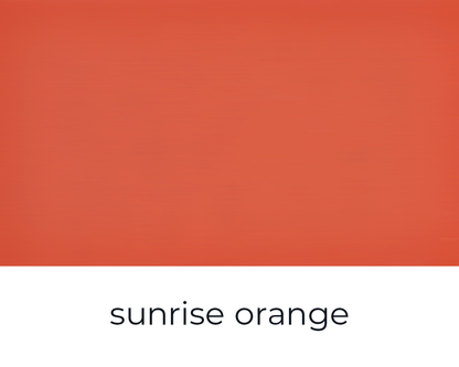 sunrise orange