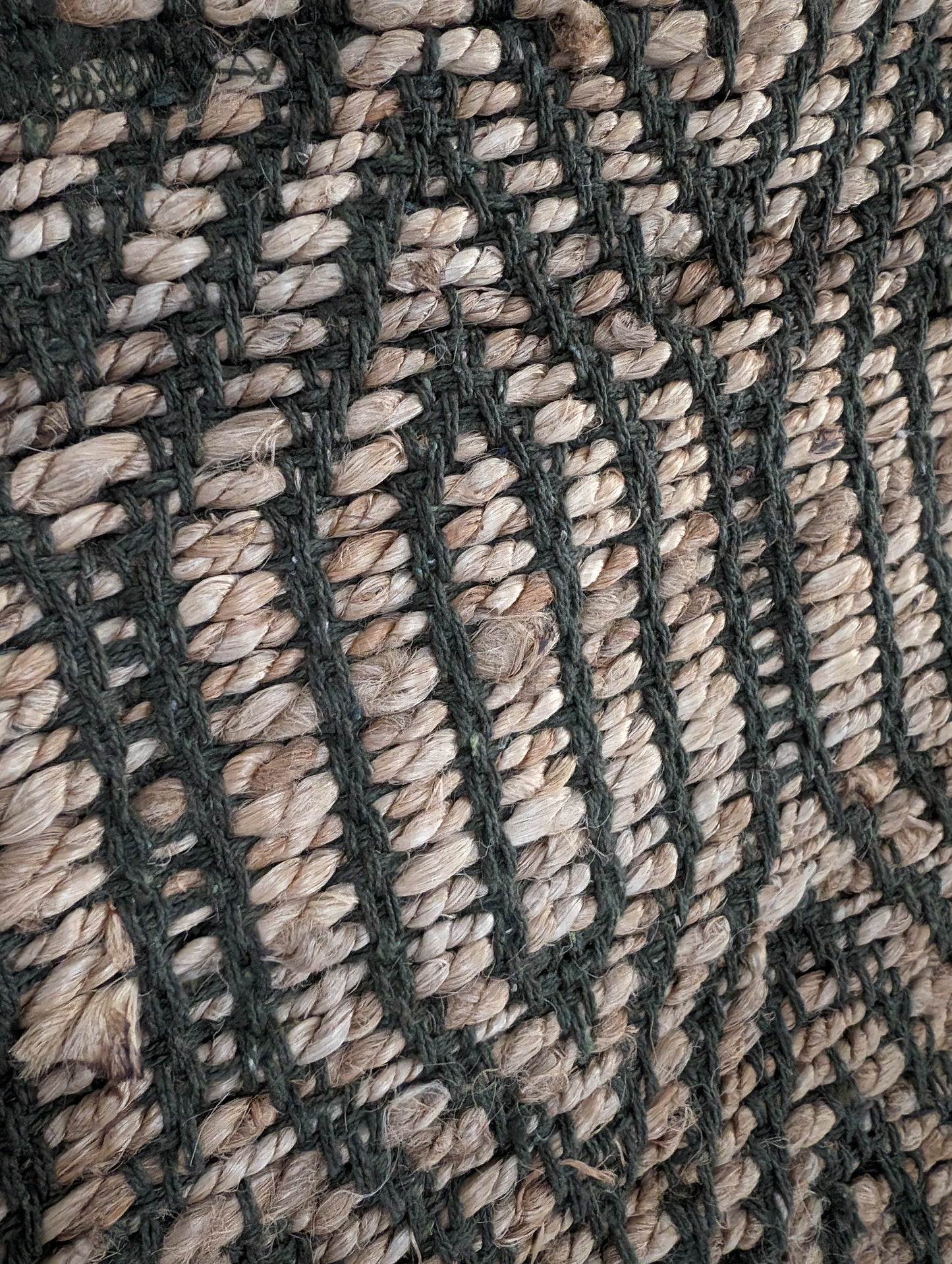 große Tasche aus Jute