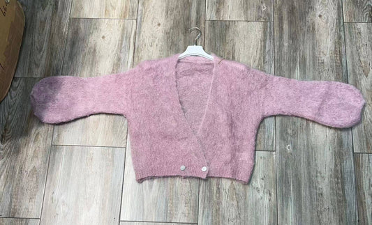 Wickeloberteil aus Mohair 7718: Rose