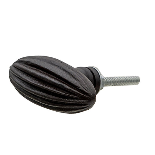 Möbelknopf schwarz