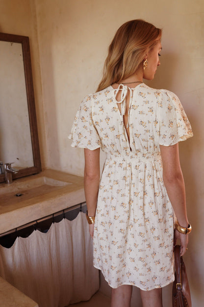 Meteor-Kleid: Beige / L