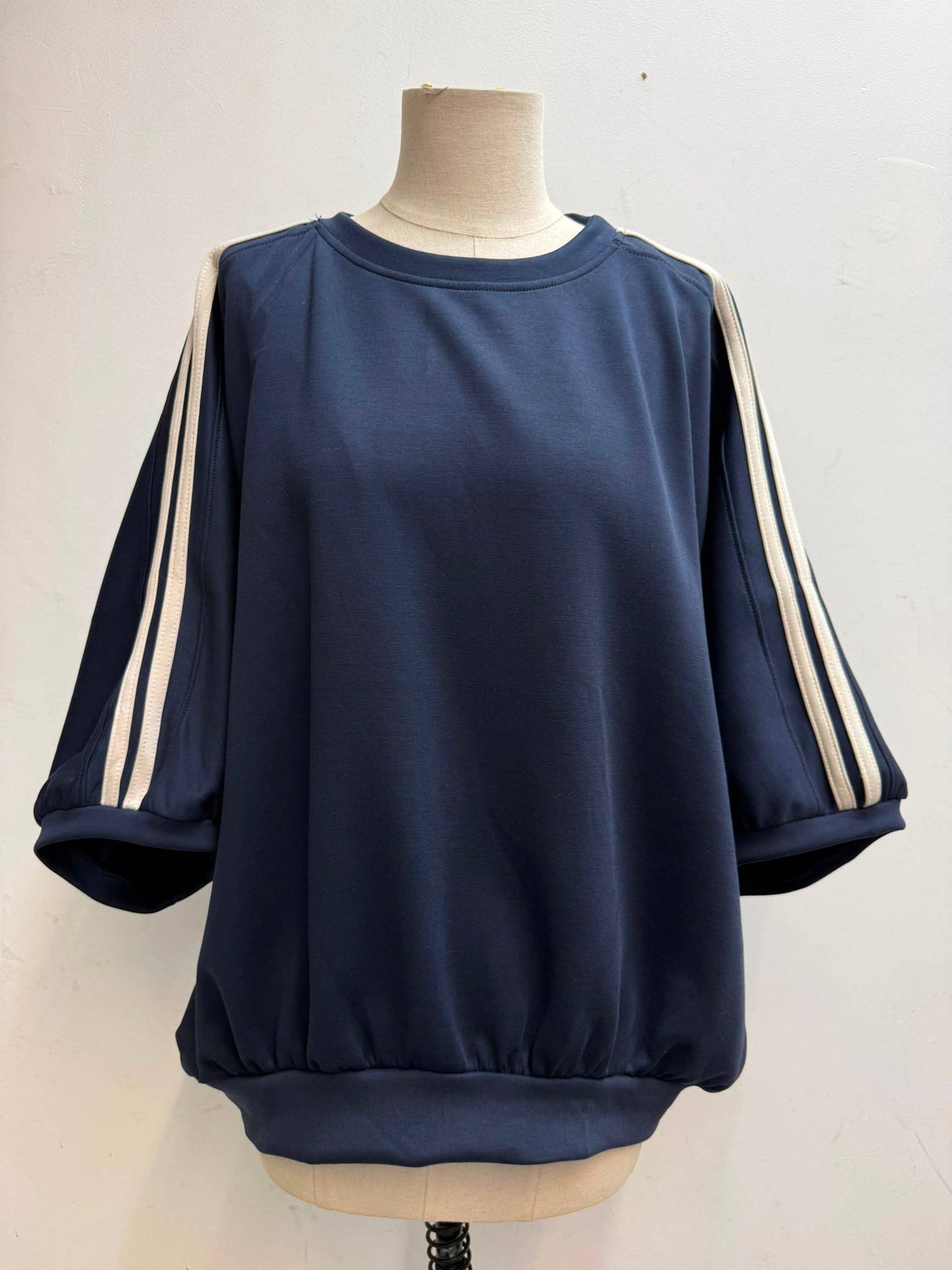 Oversize-Sweatshirt mit Fledermausärmeln: Marron / Taille unique 51511