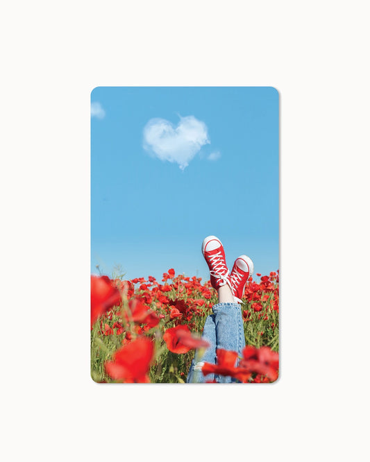 Lunacard Postkarte *Blumenwiese
