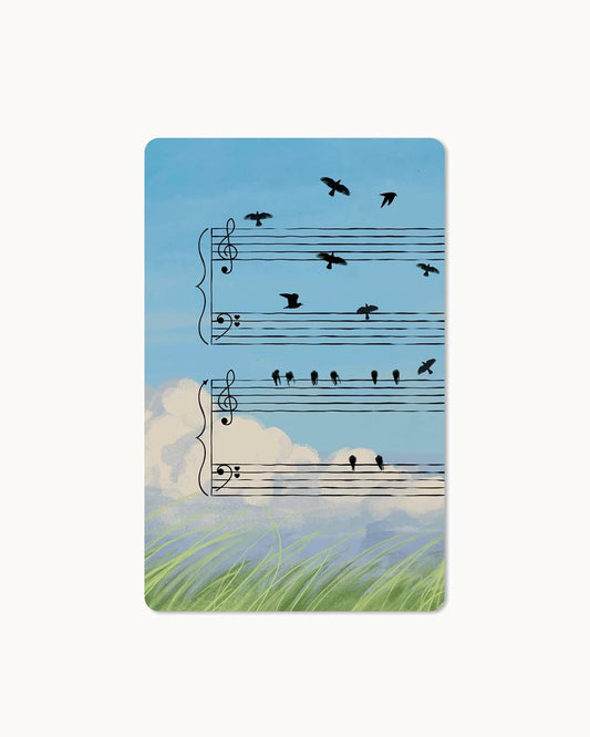 Lunacard Postkarte *sky notes