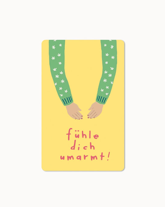 Lunacard Postkarte *fühle dich umarmt