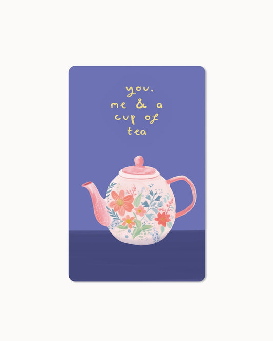 Lunacard Postkarte *cup of tea