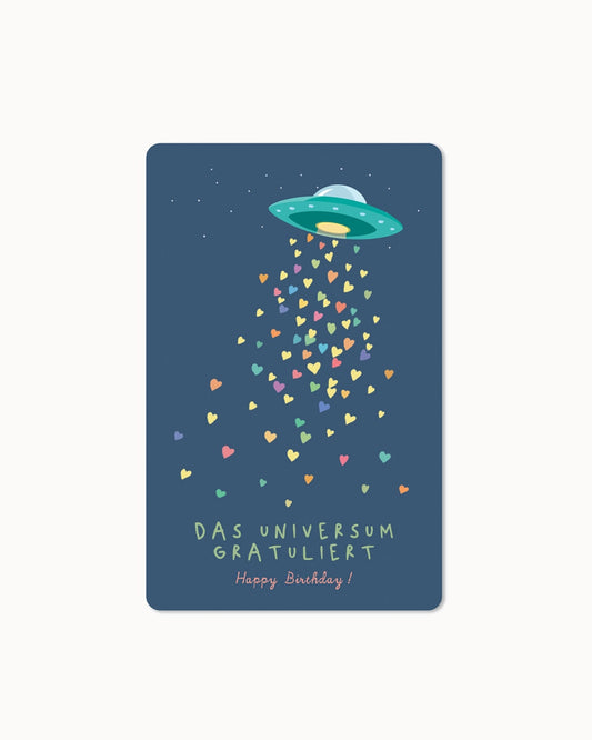 Lunacard Postkartee *Universe Birthday