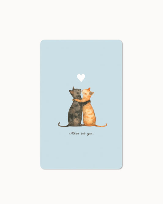 Lunacard Postkarte *Alles ist gut