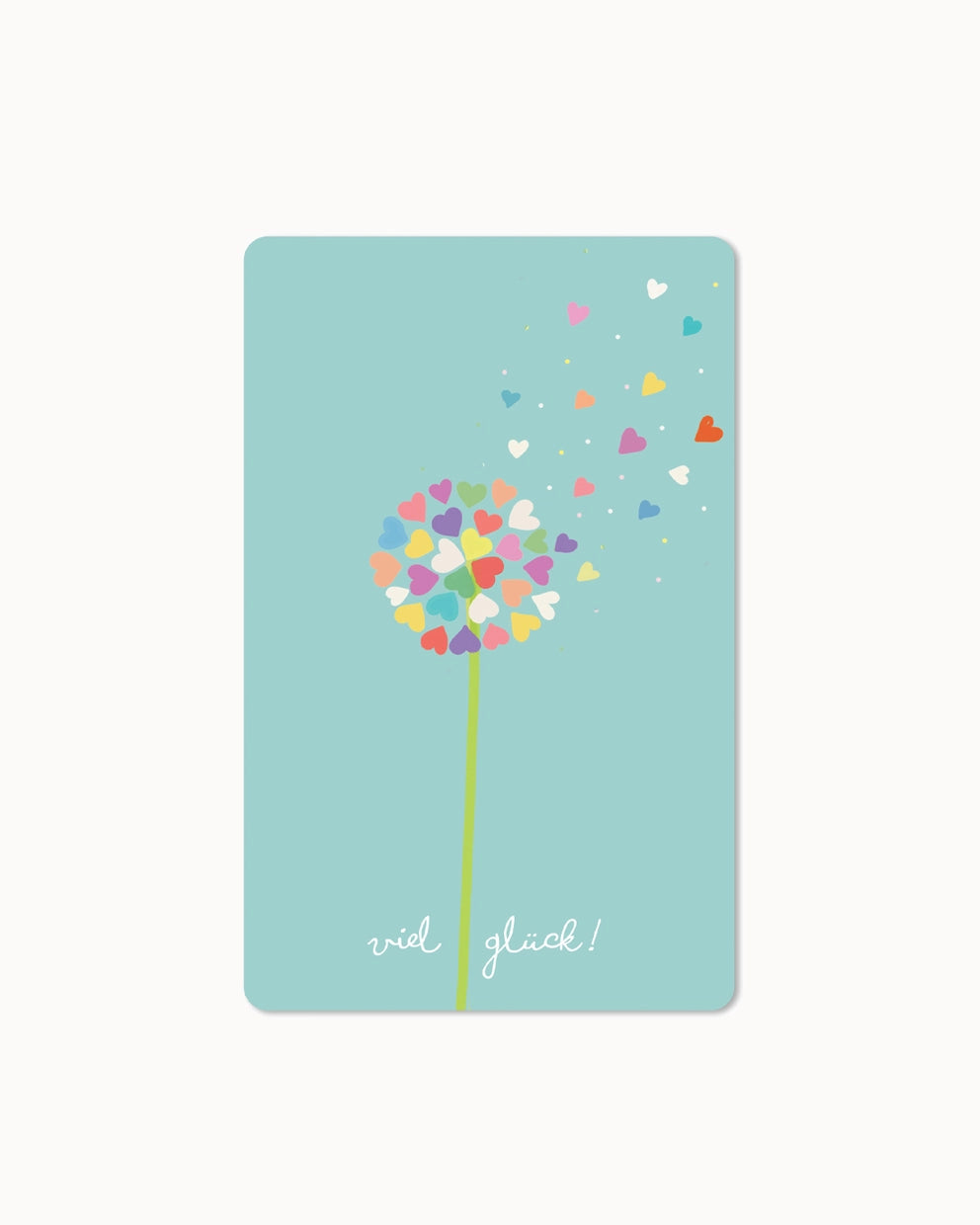 Lunacard Postkarte *Viel Glück