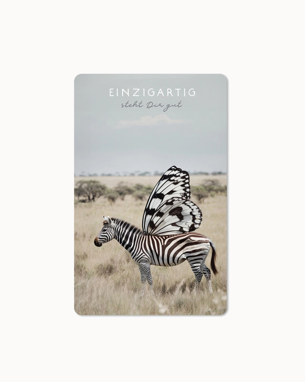 Lunacard Postkarte *Einzigartig
