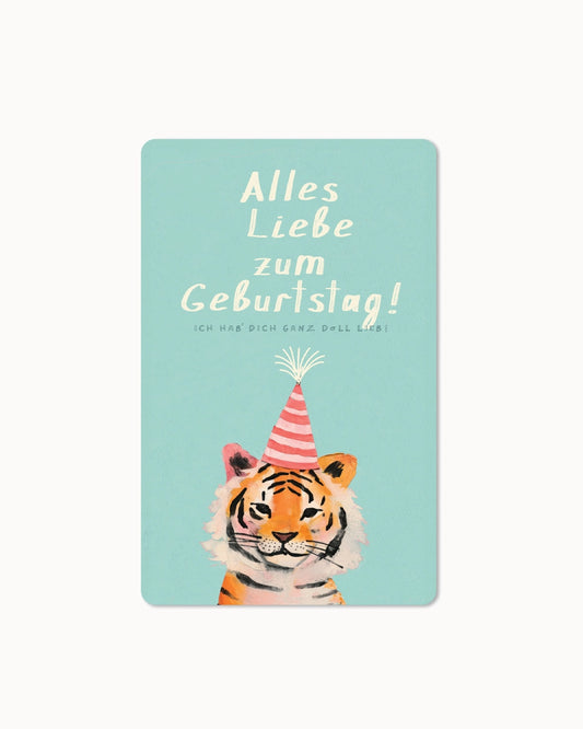 Lunacard Postkarte *Alles Liebe zum Geburtstag