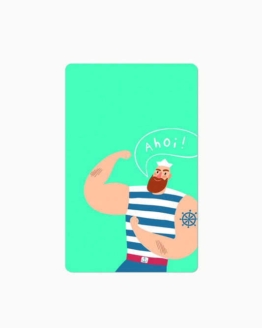 Lunacard Postkarte *Ahoi