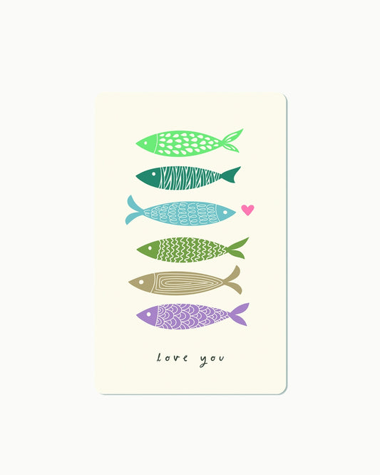 Lunacard Postkarte *Love you