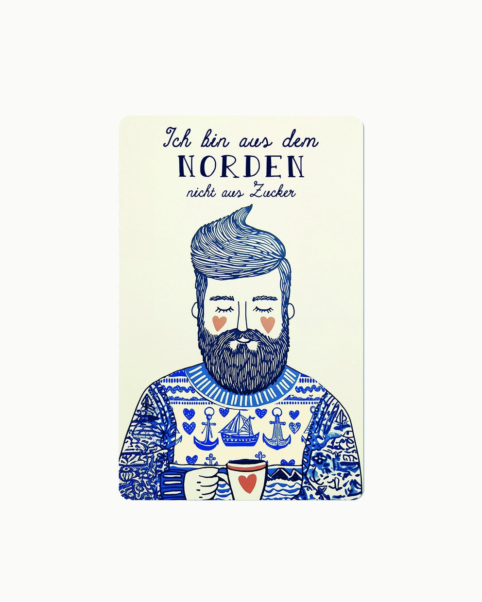 Lunacard Postkarte *Nordic Man