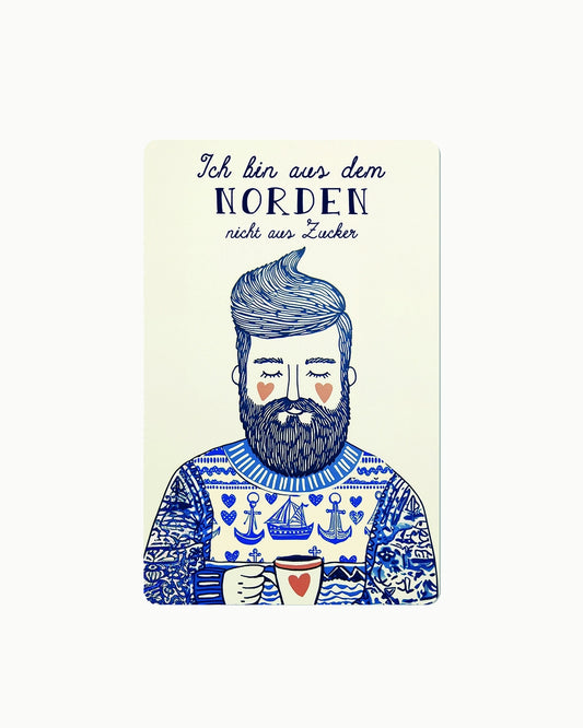 Lunacard Postkarte *Nordic Man