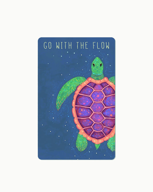 Lunacard Postkarte *Go with the Flow