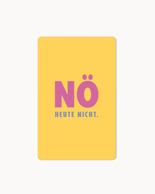 Lunacard Postkarte *Nö