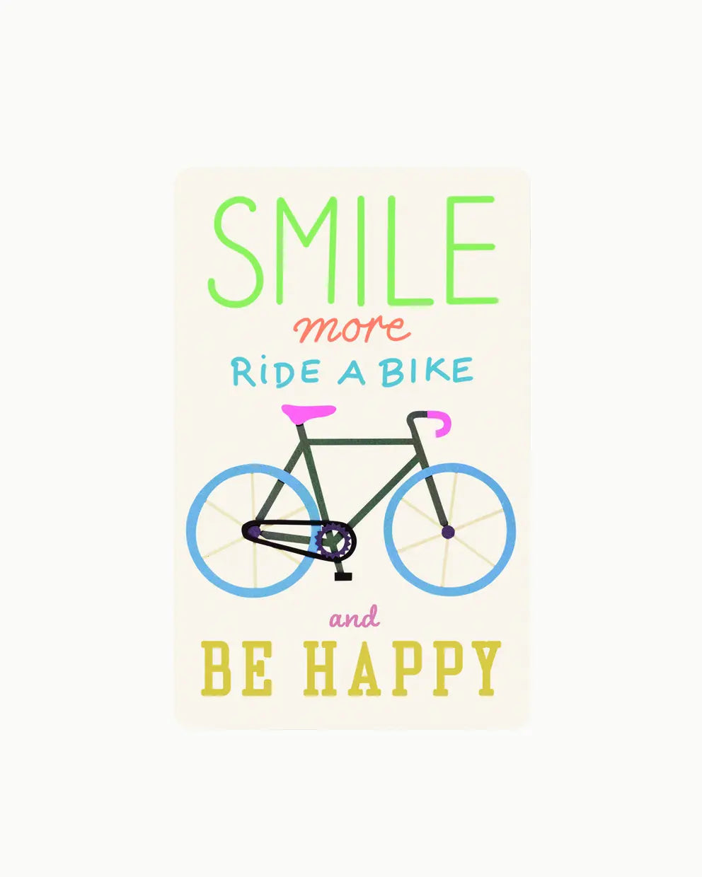 Lunacard Postkarte *Ride a bike