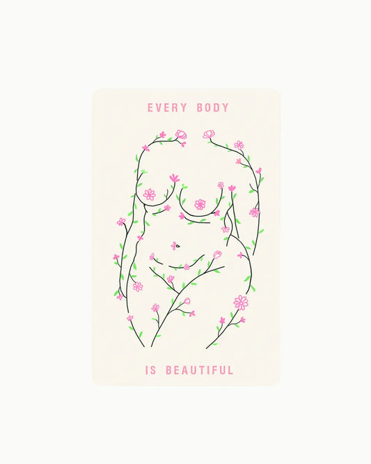 Lunacard Postkarte *beautiful body