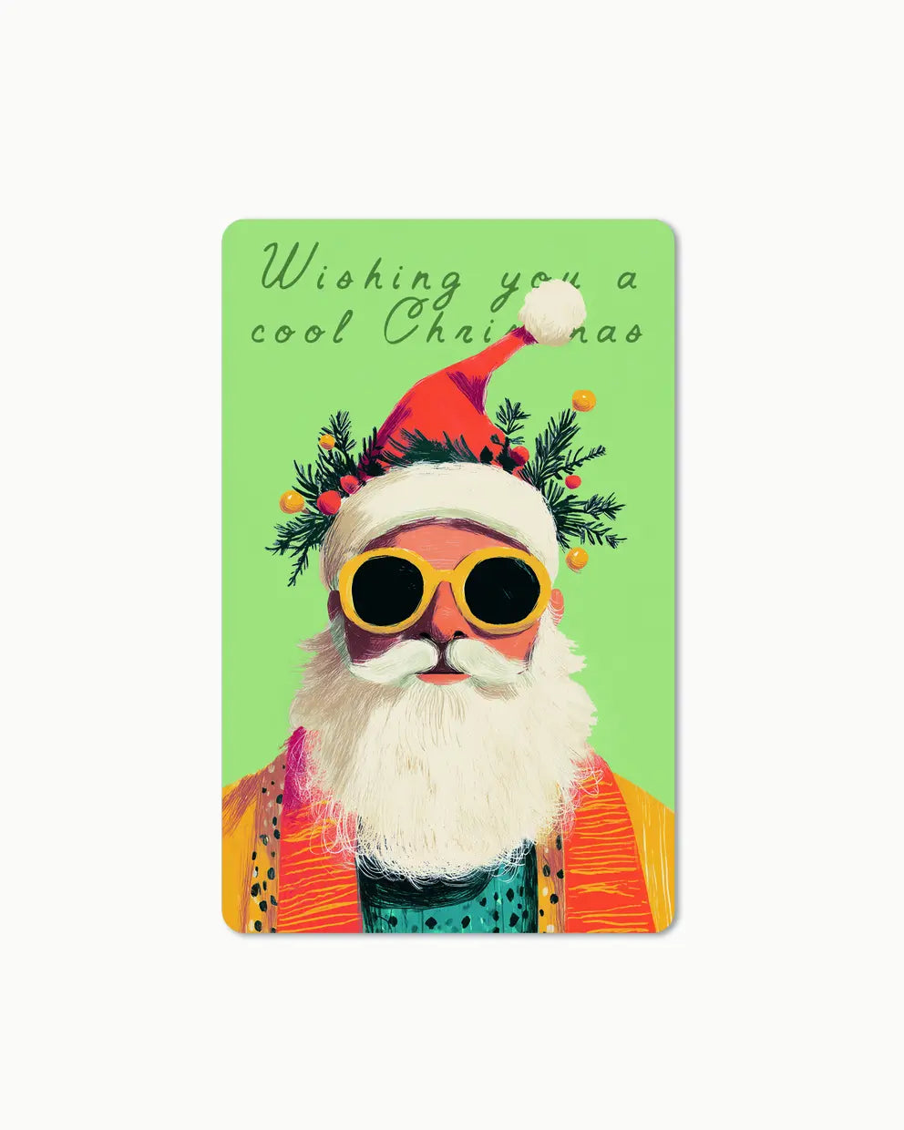 Lunacard Postkarte *cool Christmas