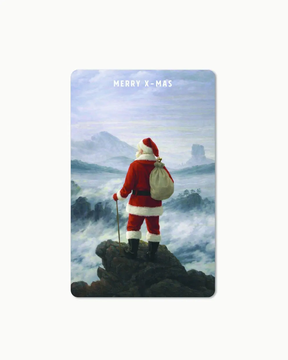 Lunacard Postkarte *Merry X-Mas