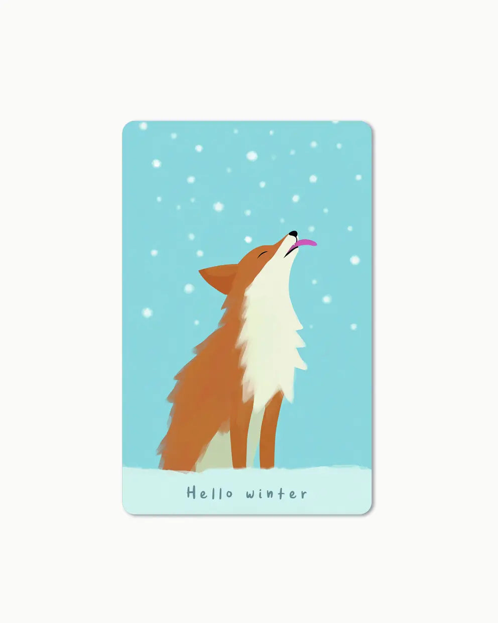 Lunacard Postkarte *Hello Winter
