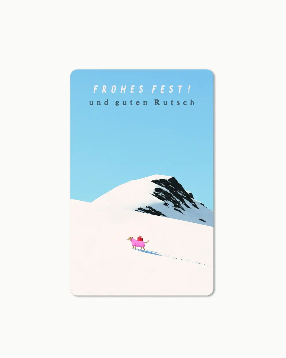 Lunacard Postkarte *Frohes Fest