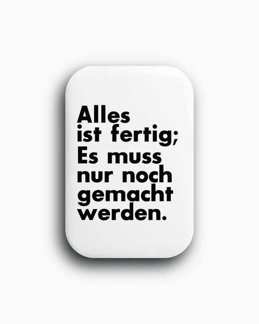 Luna Magnet. Fertig
