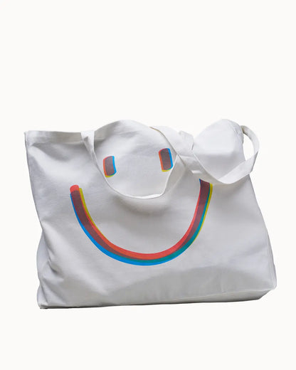 Organic Cotton Bag. Keep smiling