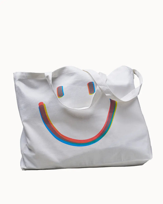 Organic Cotton Bag. Keep smiling
