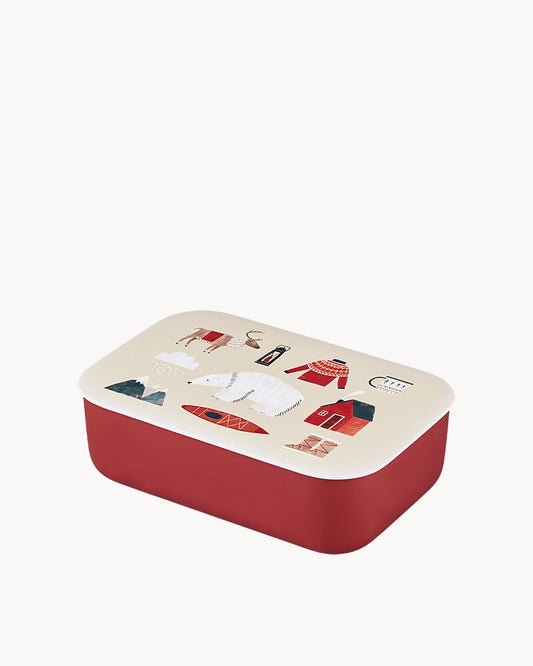 bioloco plant classic lunchbox / Brotdose Kinder Nordic Winter