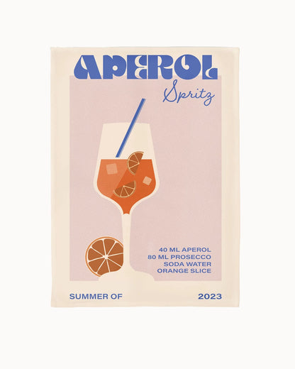 Geschirrhandtuch Aperol 2026