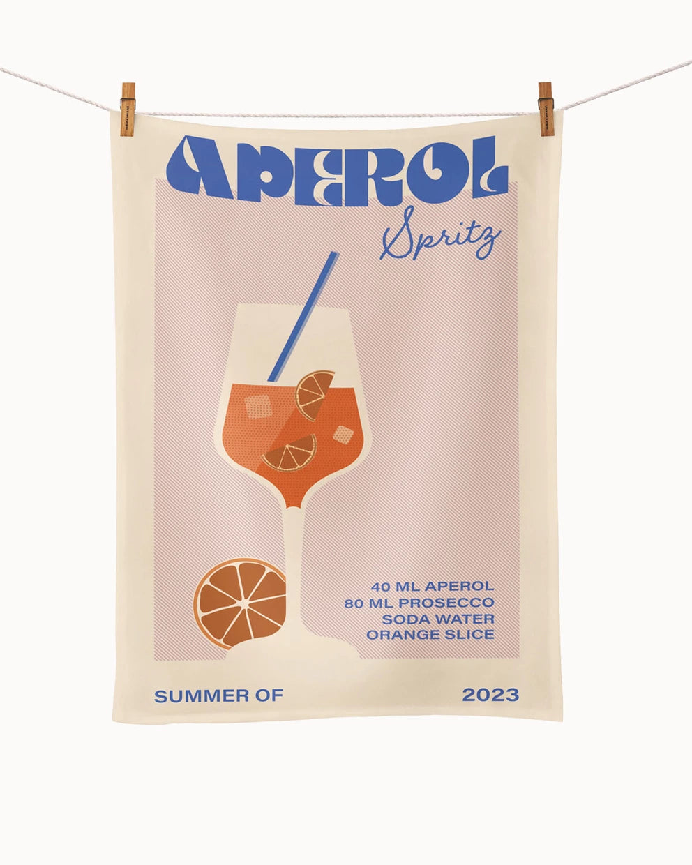 Geschirrhandtuch Aperol 2026