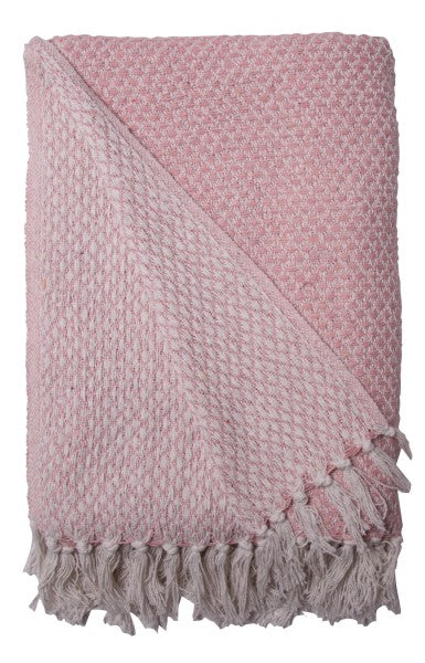 Decke Nets dusty rose/white