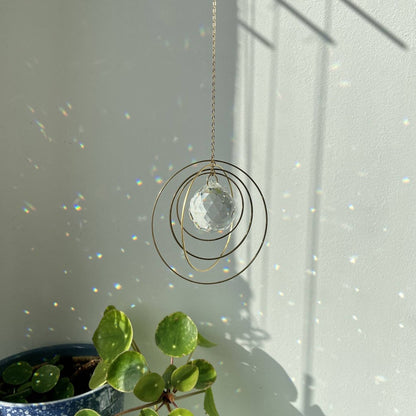 Suncatcher Circles/ Lichtfänger / Fensterkristall / Prisma