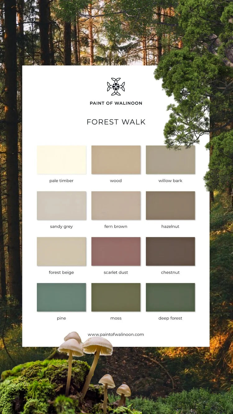 Farbkarten Set Paint of Walinoon