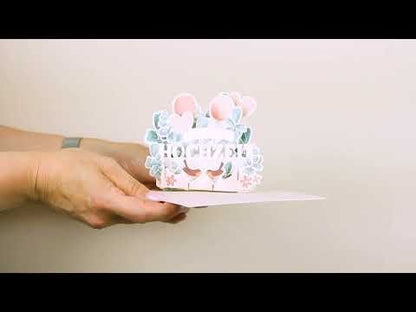"Alles Liebe zur Hochzeit" Pretty PopUp Cards