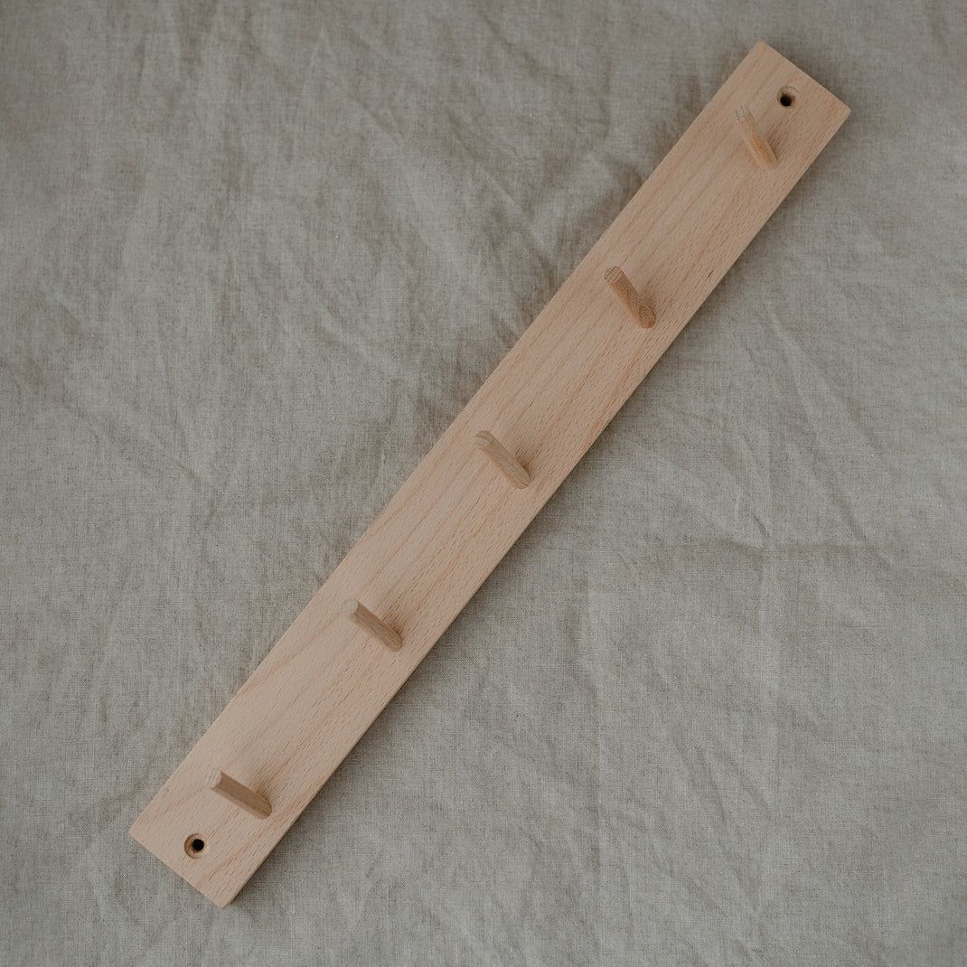 Hakenleiste mit Kartenhalter 42cm