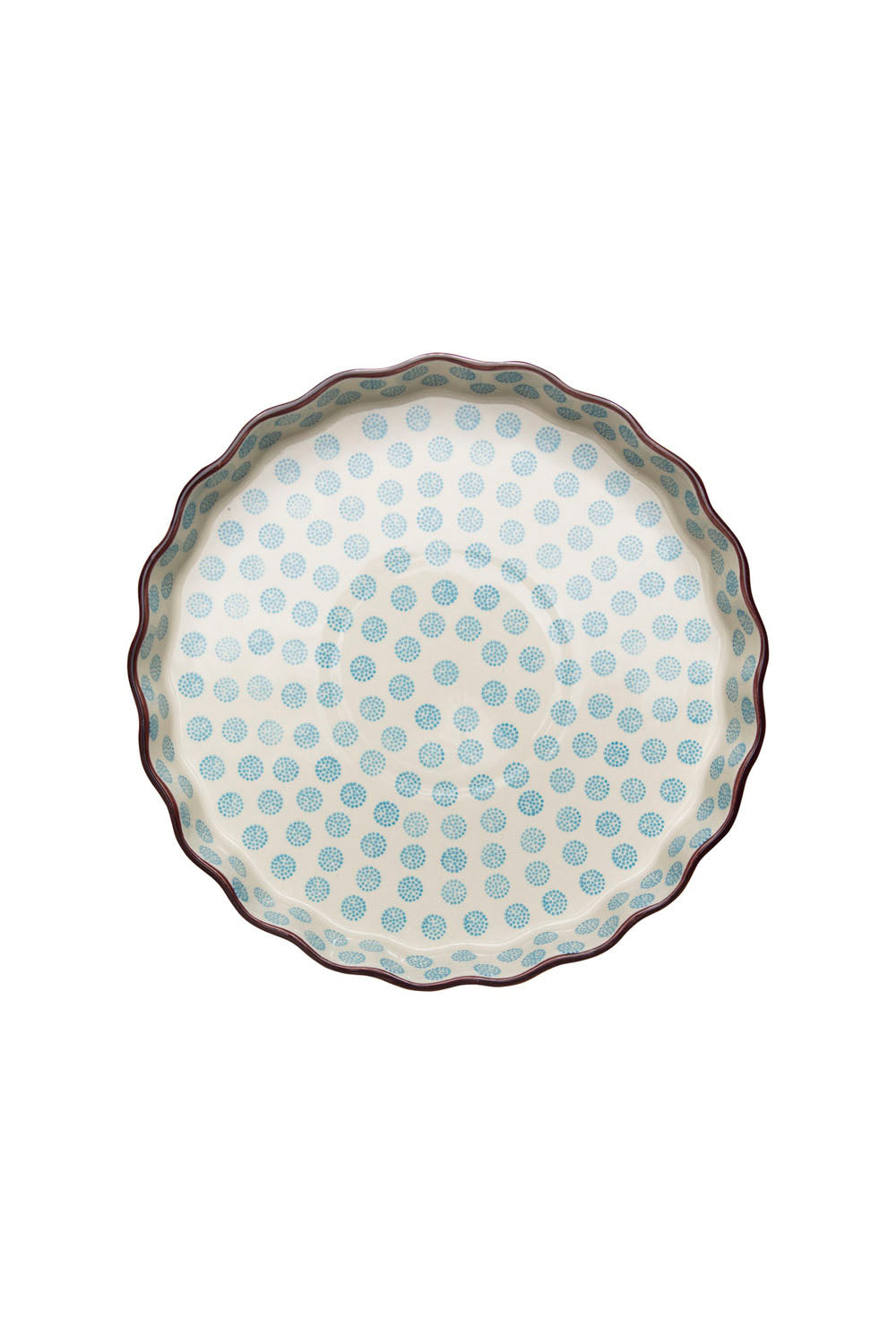 Quicheform 27cm blau