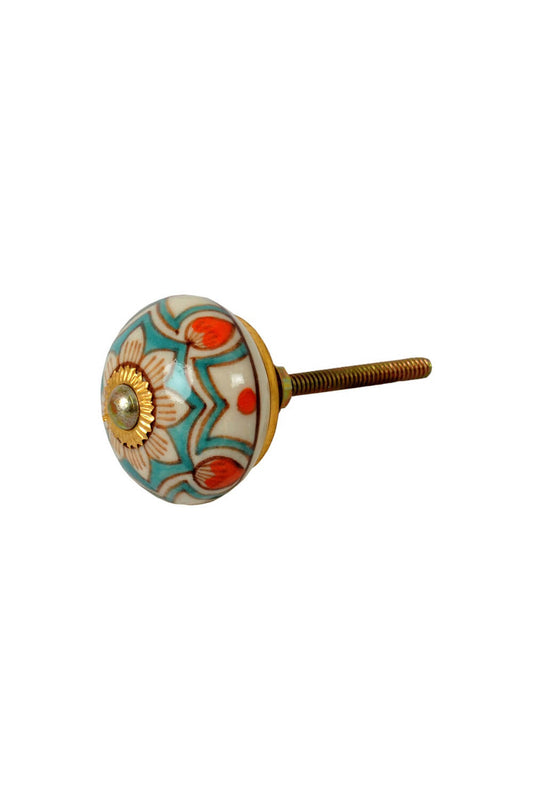 Möbelknopf bunt