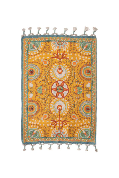 Teppich Botanic ORNAAUREA Orange 90x60 cm