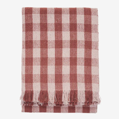 Decke / Tischdecke / Kuscheldecke Baumwolle kariert