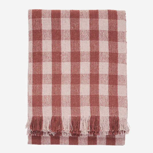 Decke / Tischdecke / Kuscheldecke Baumwolle kariert