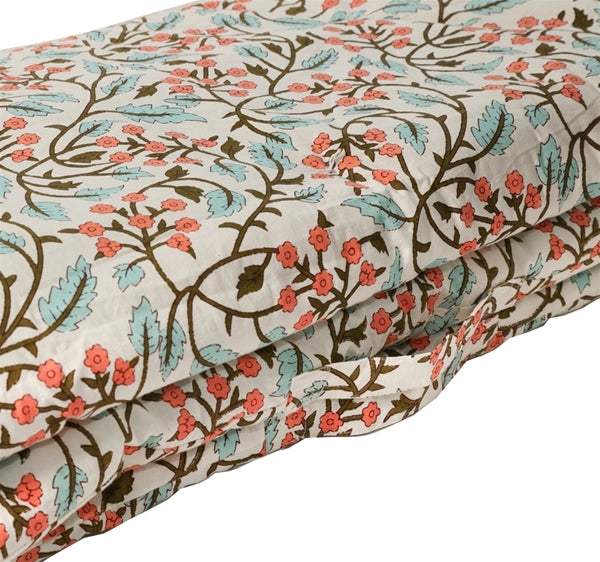 Auflage Artisan Creme, Olive, rosa, blau